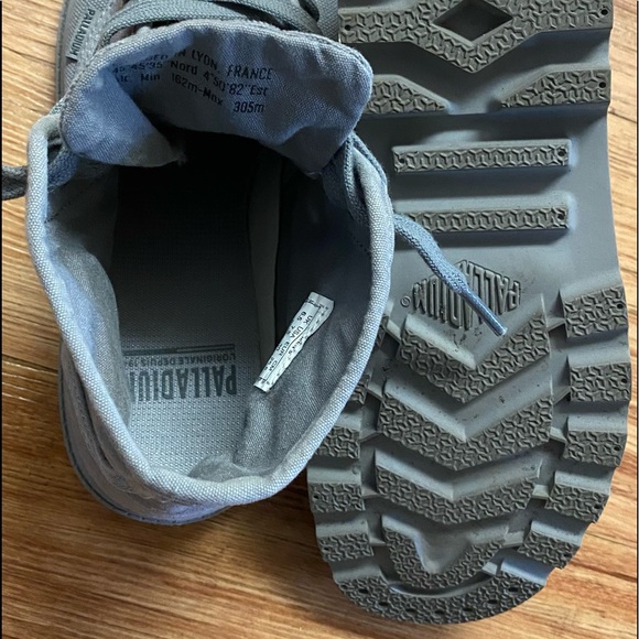 men Pampa Hi Canvas Boot PALLADIUM, sz 7.5 MINT condition - Picture 2 of 6